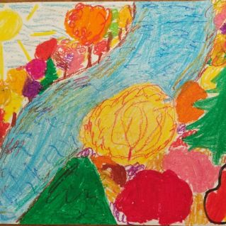 рисунок "Краски осени!"