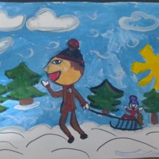 Эх, не катаюсь с папой, а лечу