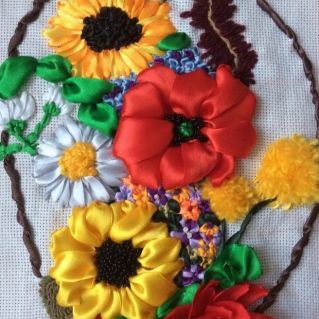 Корзина цветов