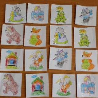 Парочки по сказке "Теремок"