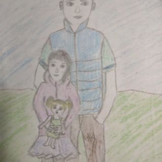 портрет папы