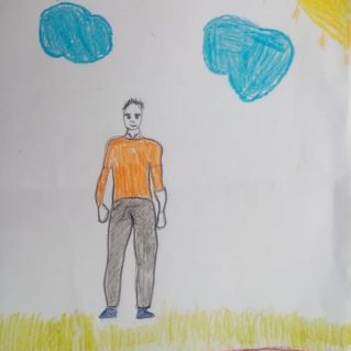 Мой папа самый сильный