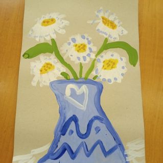 "Ваза с цветами"