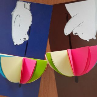 Зонтик для грустного мишки"