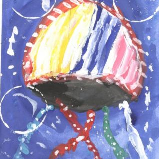 Радужная медуза