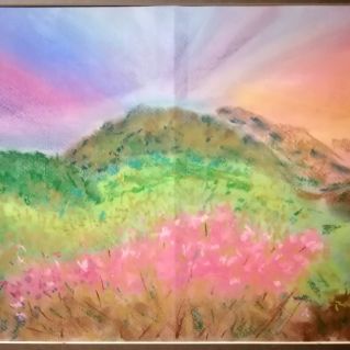 Прекрасное рядом-закат в Воскресенском.