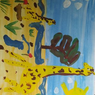 Мои любимые жирафы