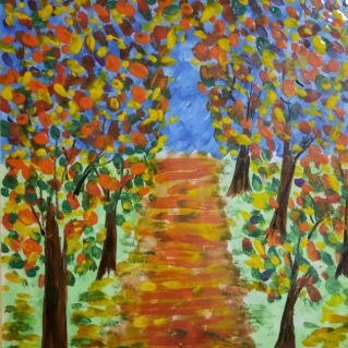 Золотая волшебница осень