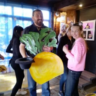 Папа в сказке "Репка"