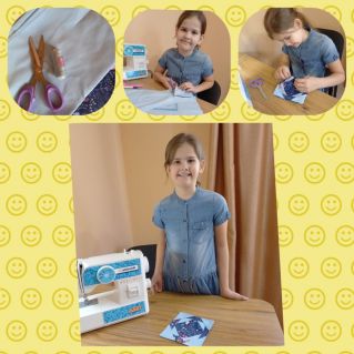 Лоскутная салфетка