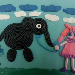 "Девочка и слон"