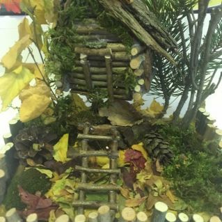 Лесная избушка