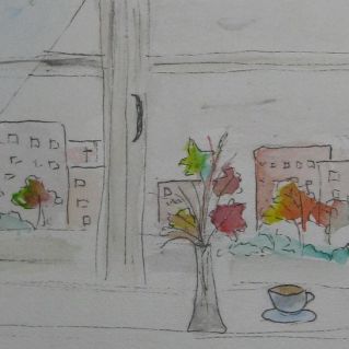 Вид из окна