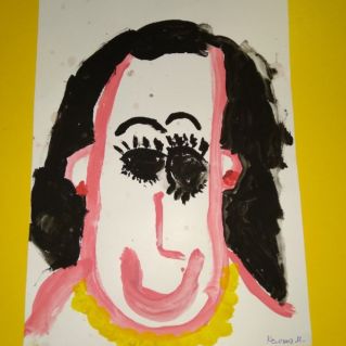 Портрет любимой мамочки