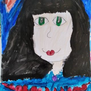 Портрет мамы.