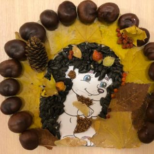 Счастливый ёжик