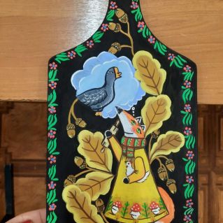 Лисичка со скалкой