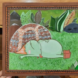 Лягушка и муравьи