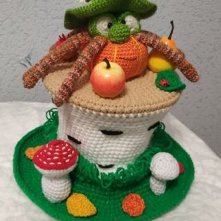 Осенняя шляпка