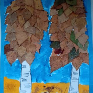 Осенние берёзки