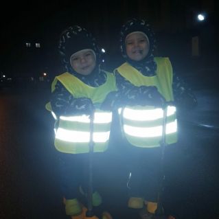 Засветись! Будь заметным на дороге!