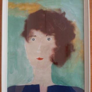 Мама с прической