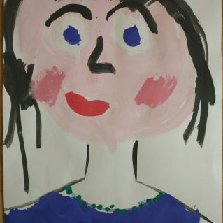 Портрет любимой мамы