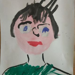 Портрет любимой мамы