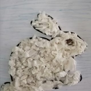 "Как зайка готовится к зиме"