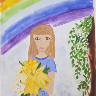 Любимой мамочки портрет