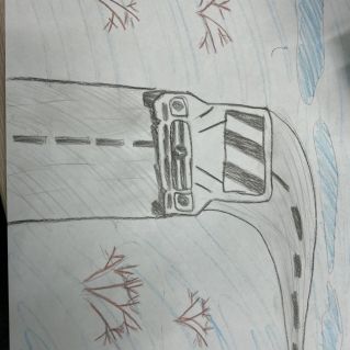 Дорога зимой