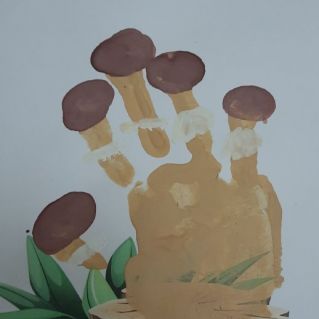 Опята-дружные ребята!