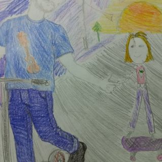 "Прогулка на скейте"