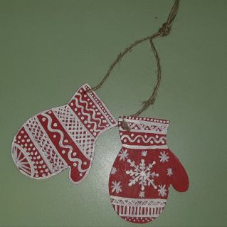 "Расписные рукавички"