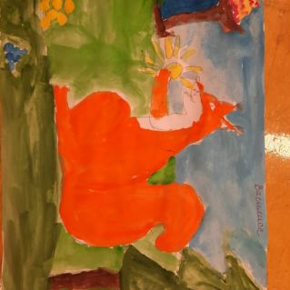 "Белка орешки грызёт"