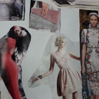 Коллаж  "Романтический стиль"