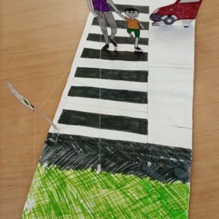 Декоративно-прикладное искусство "Безопасная дорога"