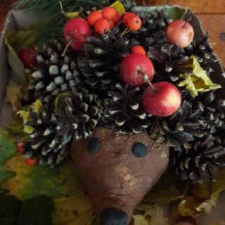 "Ёжик-добытчик"