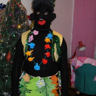 фотография новогоднего костюма