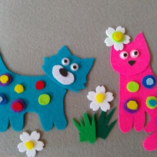 Веселые коты