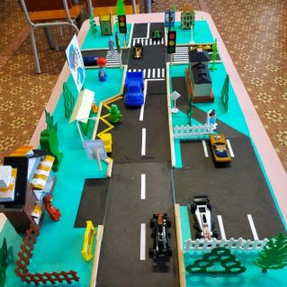 Макет "Правила дорожного движения"