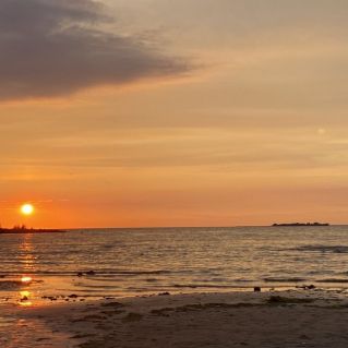 Закат на Чограе