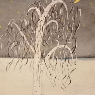 Зимняя берёза