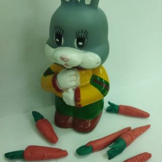 "Морковка для зайчика"