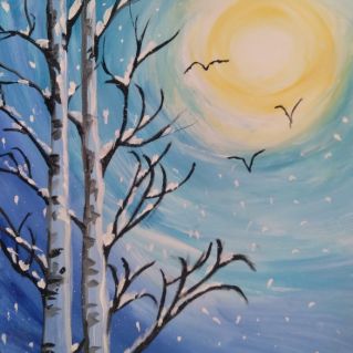 "Зимний вечер"