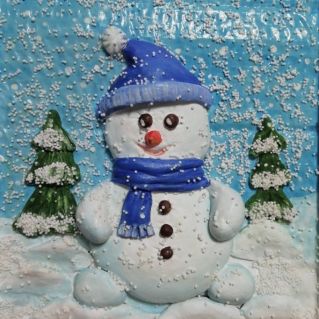 "Весёлый  снеговик"