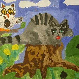 Енот и друзья