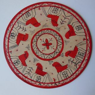 Панно "Мезенские кони"