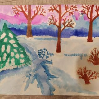 "Зимний пейзаж"