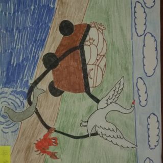 Лебедь,Щука и Рак